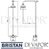 Bristan Colonial2 Shower Valve Rigid Riser Dimensions
